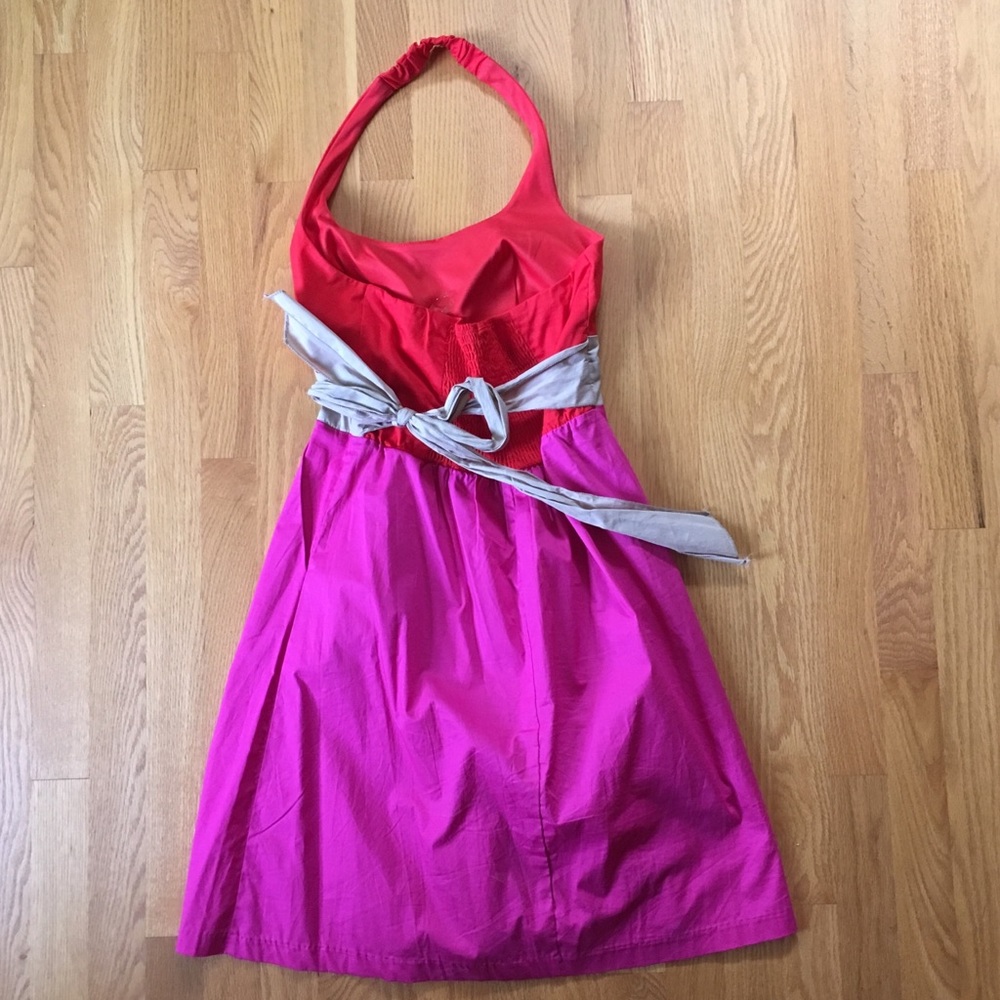 Spring halter Dress - Picture 3 of 5